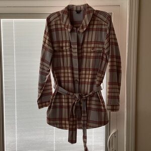 Super cute belted Shacket